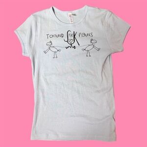 Light blue Bella baby tee